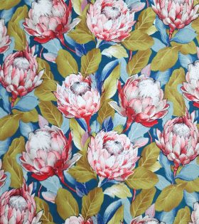 Printed Mini Matt - Protea - Teal