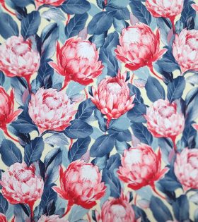 Printed Mini Matt - Protea - Cream