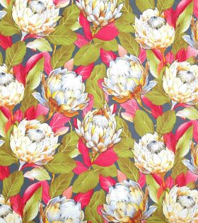 Printed Mini Matt - Protea - Charcoal