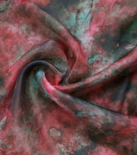 Printed Organdy Satin