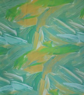 Printed Tik Tok Satin D4 - Abstract - Sage
