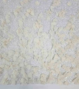 Novelty Tulle (16221) - Cream