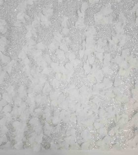 Novelty Tulle - White