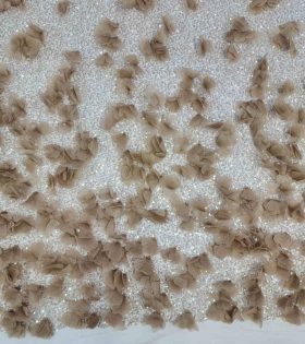 Novelty Tulle (16221) - Taupe