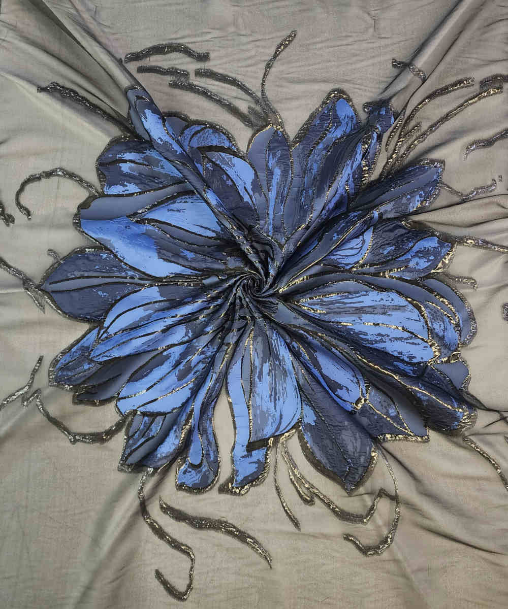 Brocade Large Flower Navy Blue R155.50A13289004001