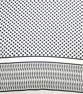 Airflow Printed - Keffiyeh - White