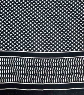 Airflow Printed - Keffiyeh - Black