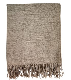 Chenille Throw - Cobblestone
