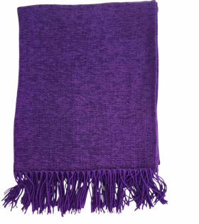 Chenille Throw - Iris