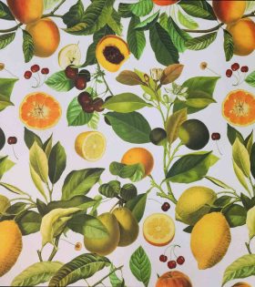 Printed Mini Matt - Fruit - White