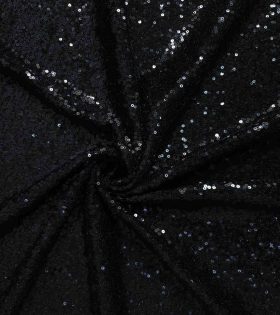 Spangle Spandex - Black