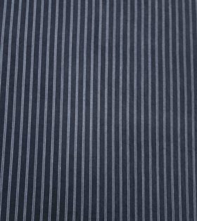 Pinstripe Cupro - Black