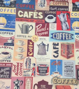 Printed Mini Matt - Coffee - Multicolored