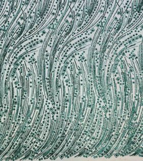 Caviar Tulle (260503) - Bottle Green