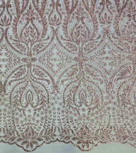 Caviar Tulle 260502  - Dark Dusty Pink