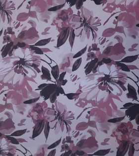 Printed L'Amour Satin D#1 - Dusty Pink