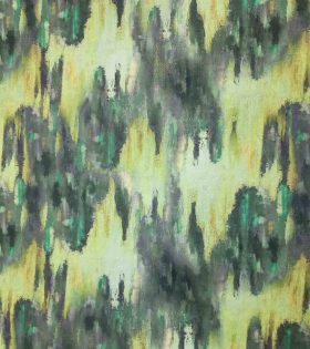 Printed Scuba Crepe D#4 - Lime