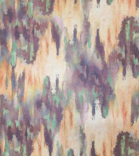 Printed Scuba Crepe D#4 - Coral