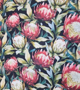 Printed Mini Matt - Protea - Black