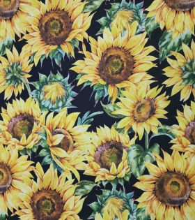 Printed Mini Matt - Sunflower - Black