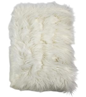 Fur Cozy Throw - Cream
