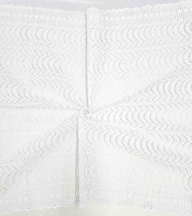 Raya Guipure Lace - White