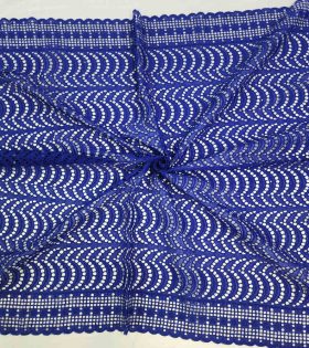 Raya Guipure Lace - Royal Blue