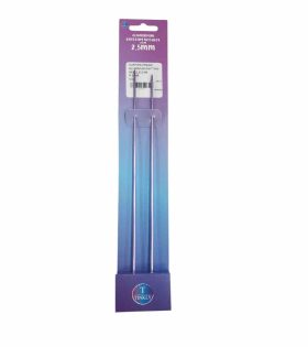 Aluminium Knitting Needle - 2.5mm