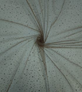 Glitter Raindrop Tulle - Chocolate