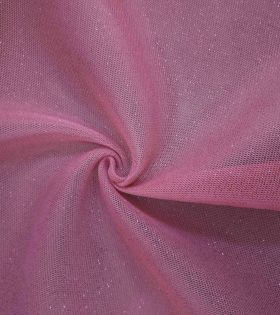 Small Honeycomb Glitter Mesh - Dusty Pink