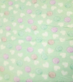 Polar Fleece - Hearts