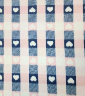 Polar Fleece - Hearts