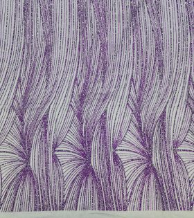 Sugar Metallic Tulle (260602) - Purple