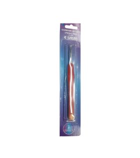 Aluminium Soft Grip Crochet Hook Anodise 4.5mm