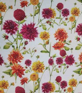 Printed Mini Matt (260715) - Orange - Floral