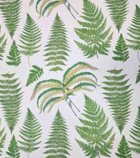Printed Mini Matt (260710) - Fern Green - Leaves