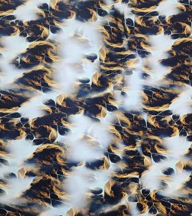 Rayon Challis - Abstract - Sky Blue
