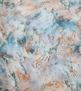 Rayon Challis - Abstract - Powder Blue