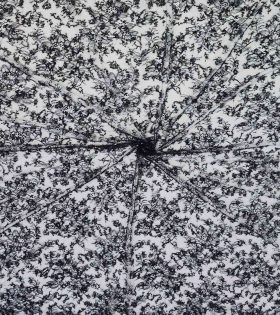 130cm Chantilly Beaded Lace  - Black