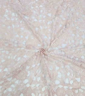 Laser Cut Lace - Dusty Pink