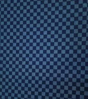 Denim Chess blocks - Small - Navy Blue