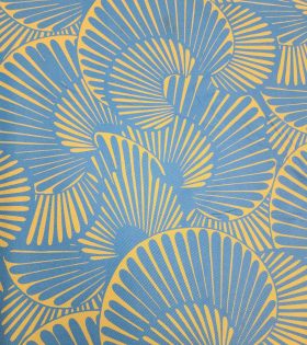 Printed Mini Matt (260901) - Blue - Shells