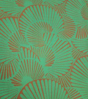 Printed Mini Matt (260901) - Emerald - Shells