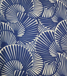 Printed Mini Matt (260901) - Navy Blue - Shells