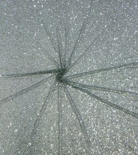 Beaded Gauze Tulle - Bottle Green