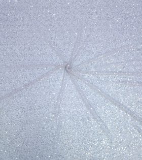 Beaded Gauze Tulle - Lilac