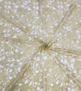 Laser Cut Lace - Olive