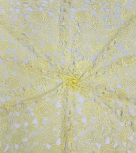 Laser Cut Lace - Yellow