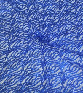 Mermaid Sequins D1 - Royal Blue