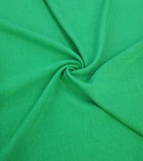 Dyed Plain French Linen - Apple Green